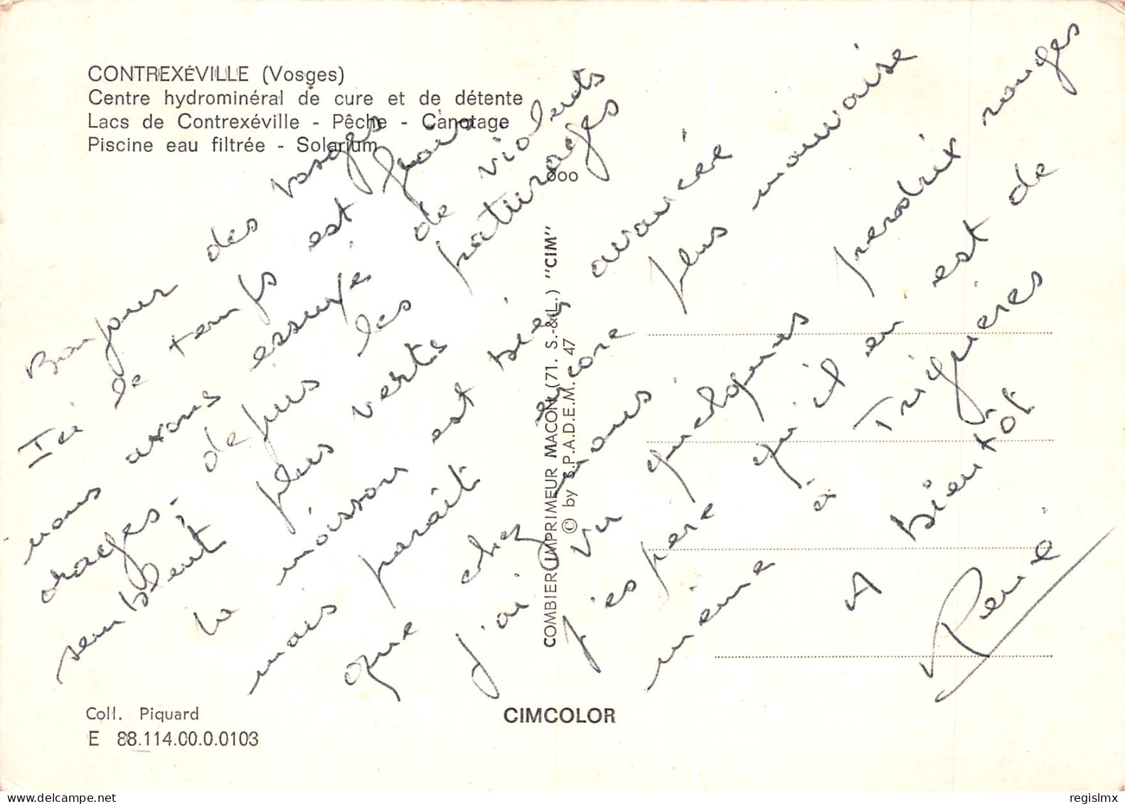 88-CONTREXEVILLE-N°T2661-D/0381 - Other & Unclassified