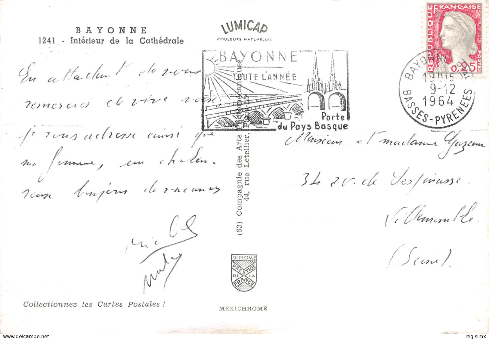 64-BAYONNE-N°T2661-D/0215 - Bayonne