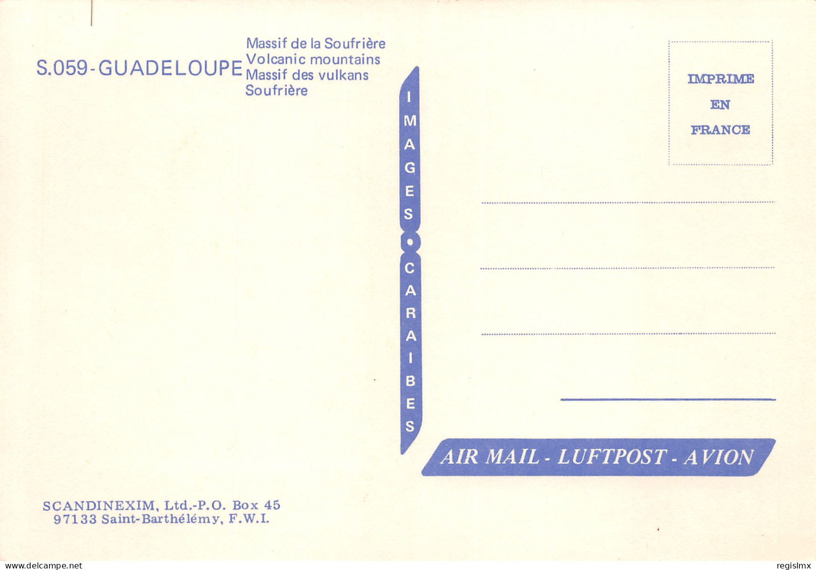 971-GUADELOUPE MASSIF DE LA SOUFRIERE-N°T2661-D/0013 - Other & Unclassified