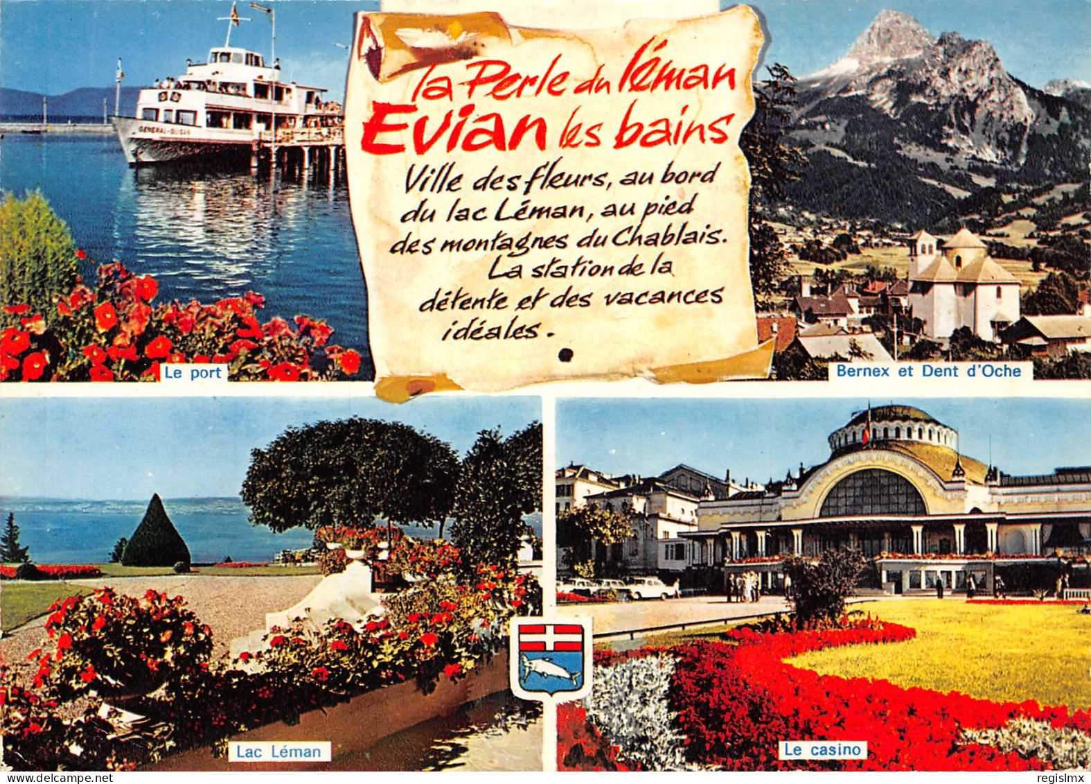 74-EVIAN LES BAINS-N°T2661-C/0357 - Evian-les-Bains