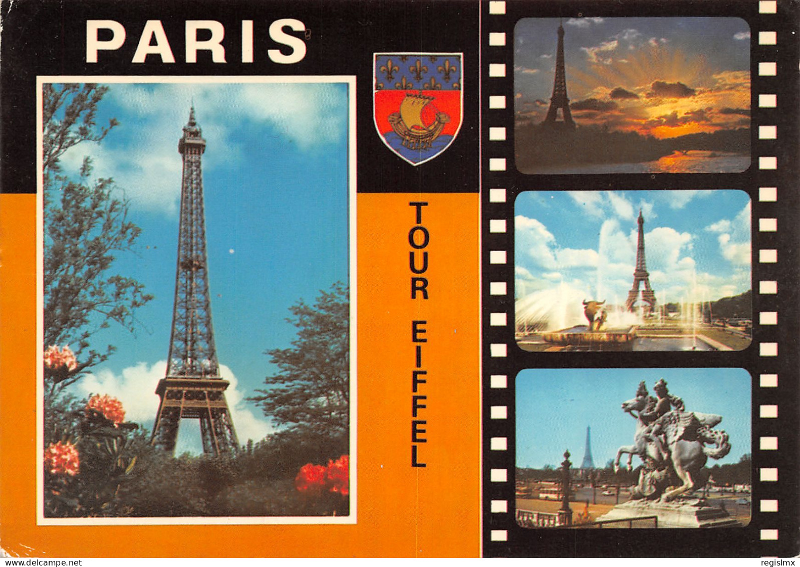 75-PARIS TOUR EIFFEL-N°T2661-C/0229 - Tour Eiffel