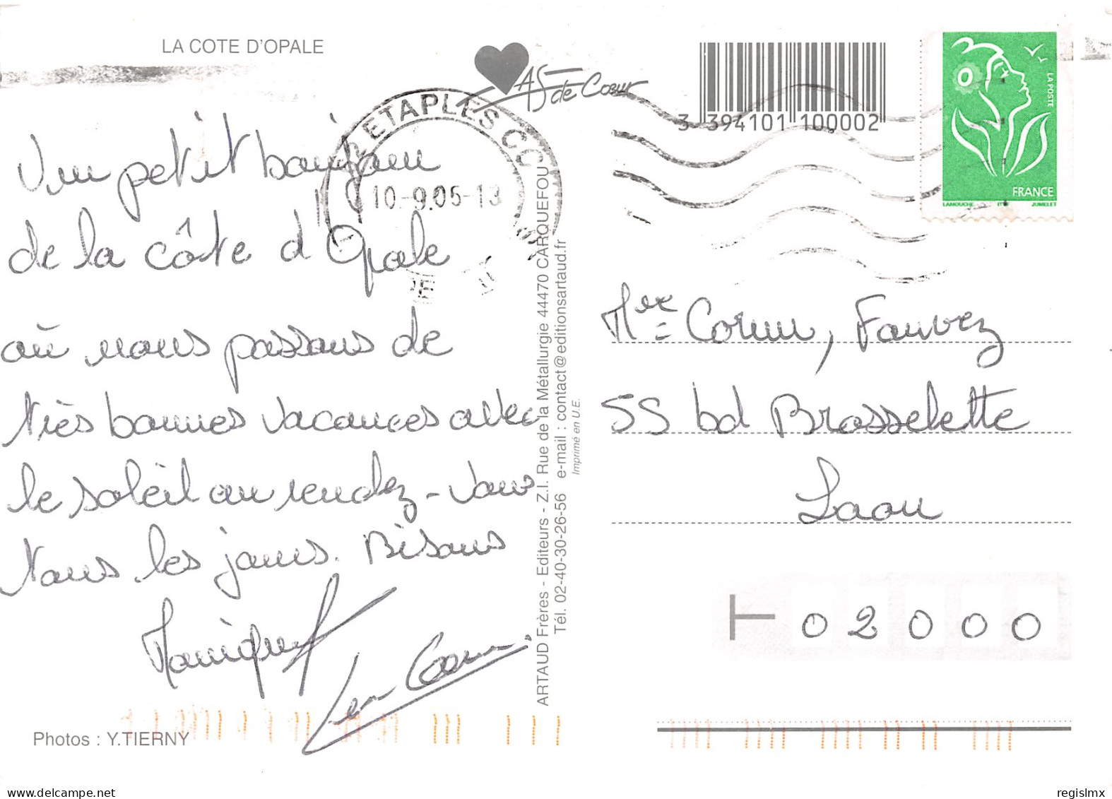 62-COTE D OPALE-N°T2661-C/0203 - Other & Unclassified