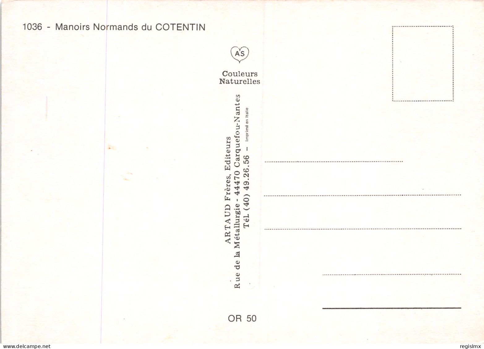 50-NORMANDIE LES MANOIRS-N°T2661-C/0147 - Other & Unclassified