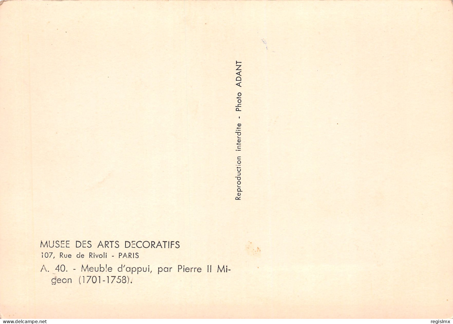 75-PARIS MUSEE DES ARTS DECORATIFS-N°T2661-B/0311 - Museums