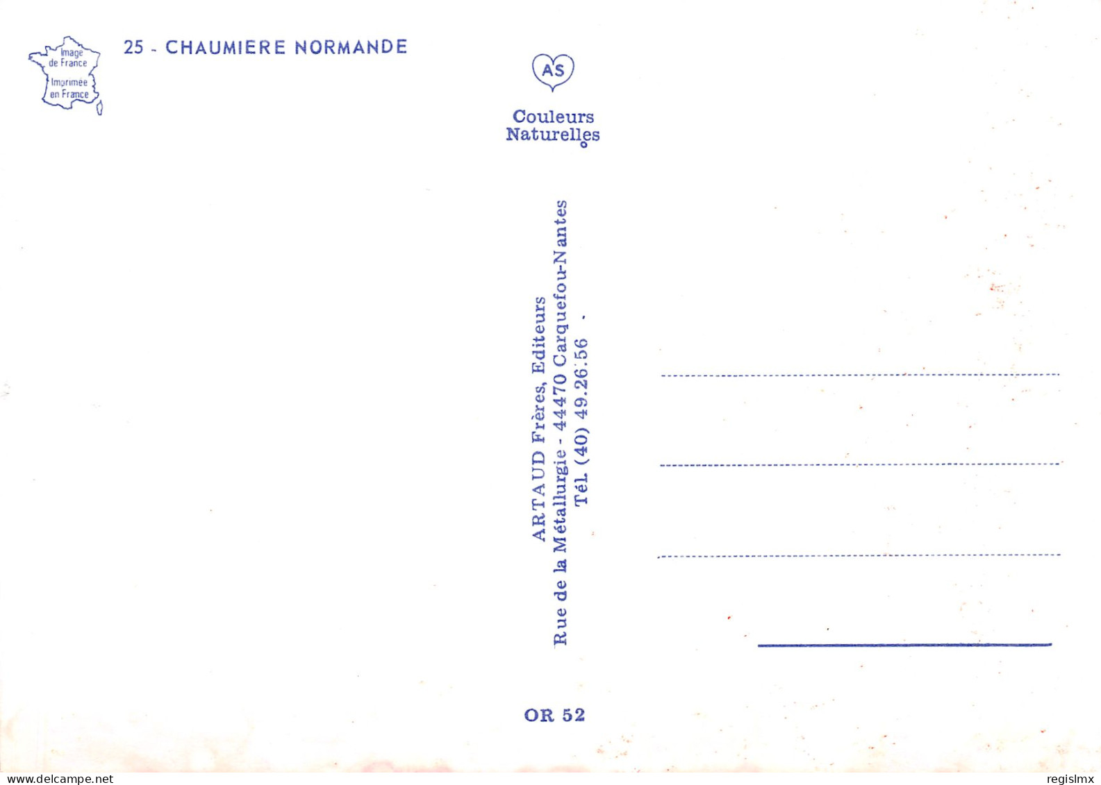 14-NORMANDIE CHAUMIERE-N°T2661-B/0297 - Other & Unclassified