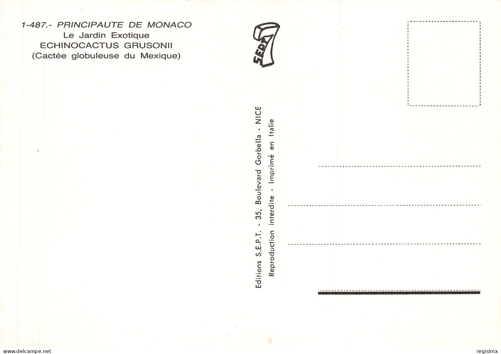 98-MONACO-N°T2661-B/0249 - Other & Unclassified