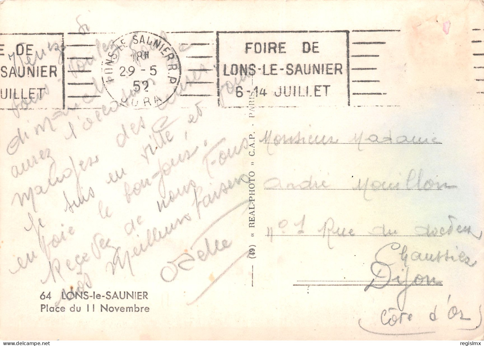 39-LONS LE SAUNIER-N°T2662-C/0043 - Lons Le Saunier