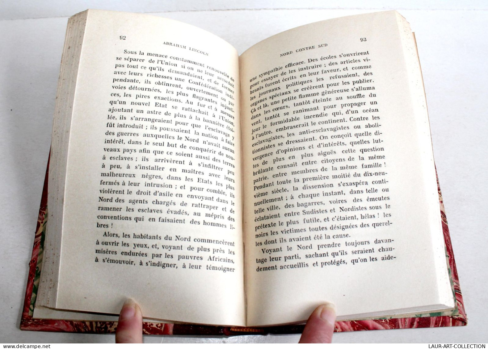 ABRAHAM LINCOLN, LE LIBERATEUR DES ESCLAVES Par YVONNE PITROIS, 4e EDITION 1941 / LIVRE ANCIEN XXe SIECLE (1303.39) - 1901-1940