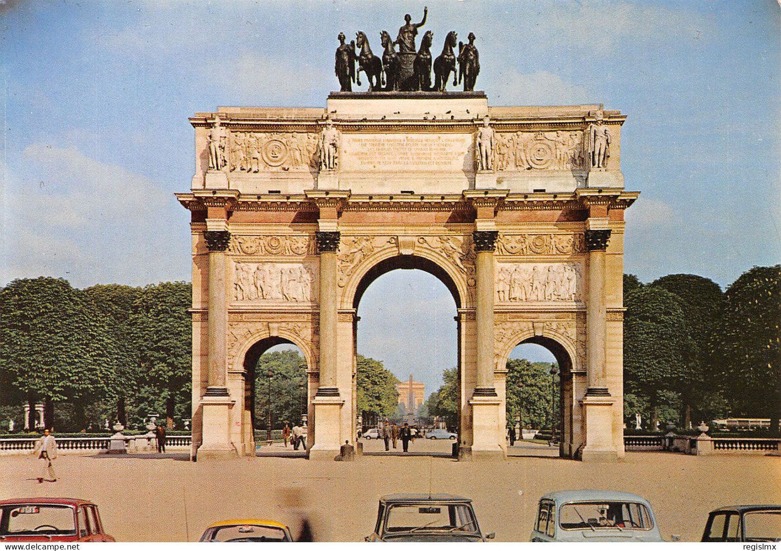 75-PARIS ARC DE TRIOMPHE DU CARROUSEL-N°T2662-B/0249 - Arc De Triomphe