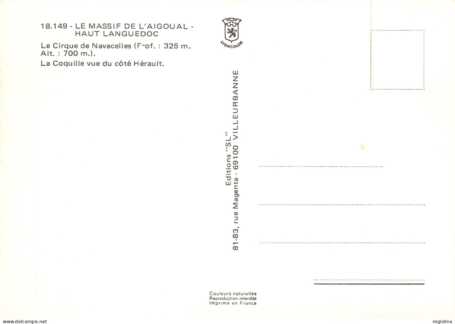 30-CIRQUE DE NAVACELLES-N°T2662-B/0053 - Other & Unclassified