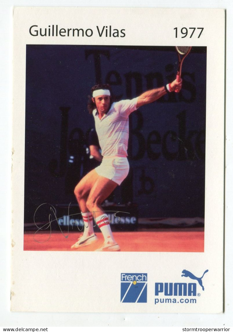 Joueur Tennis Guillermo Vilas 1977 - Puma - Tennis