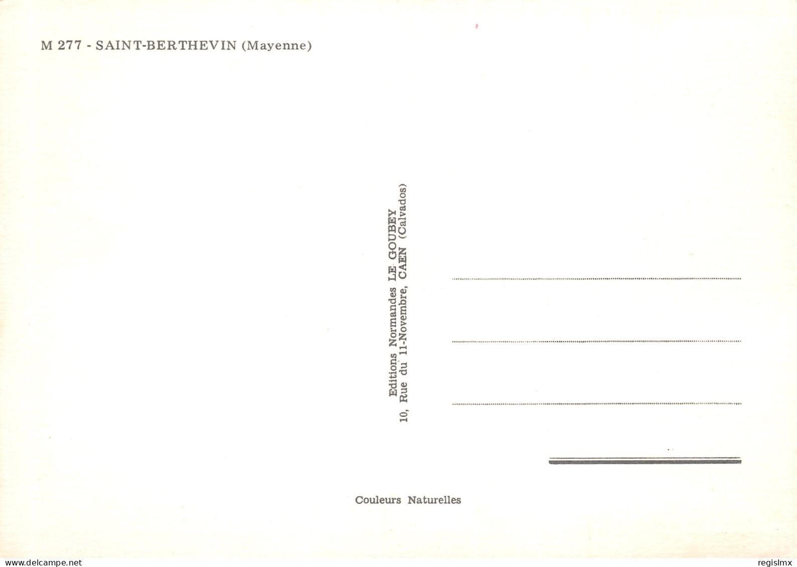 53-SAINT BERTHEVIN-N°T2662-A/0315 - Other & Unclassified