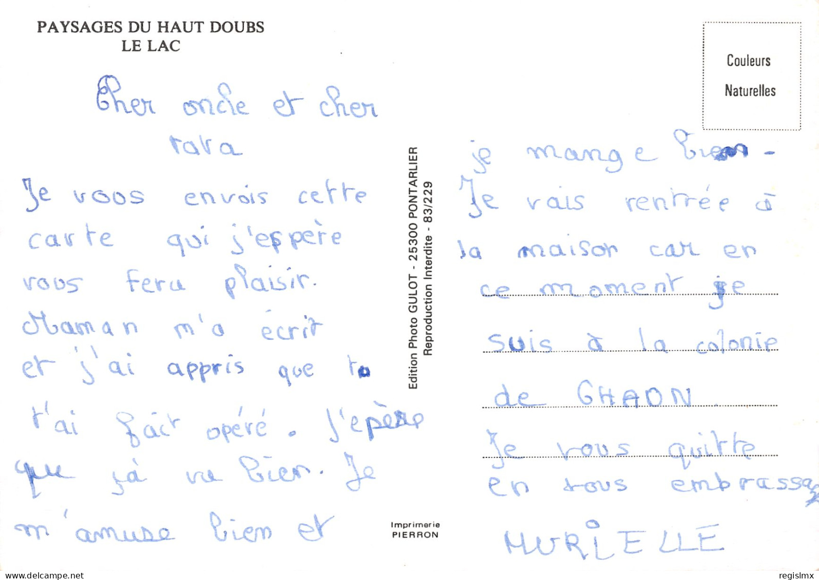 25-LE HAUT DOUBS-N°T2663-A/0161 - Autres & Non Classés