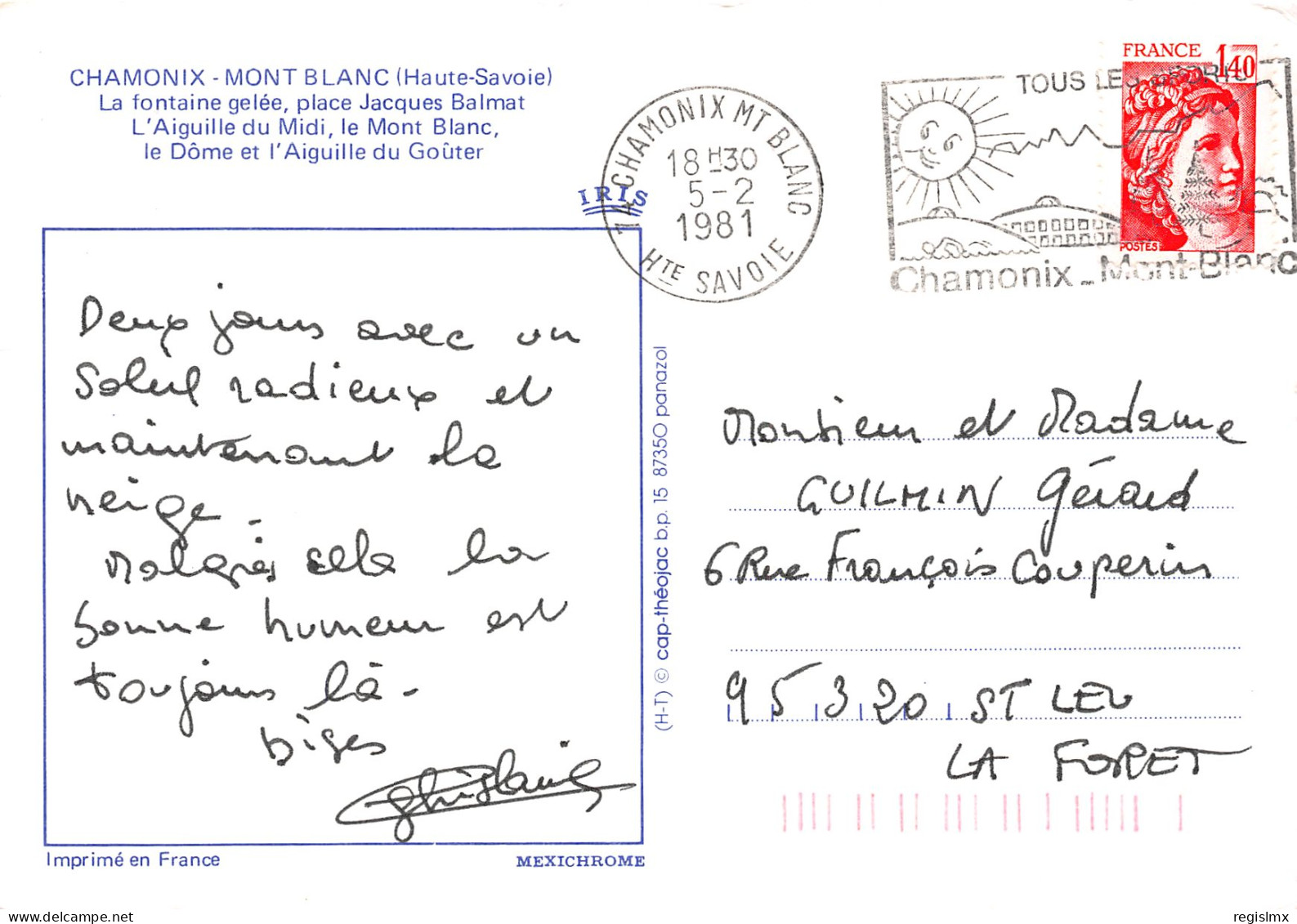 74-CHAMONIX-N°T2663-A/0143 - Chamonix-Mont-Blanc
