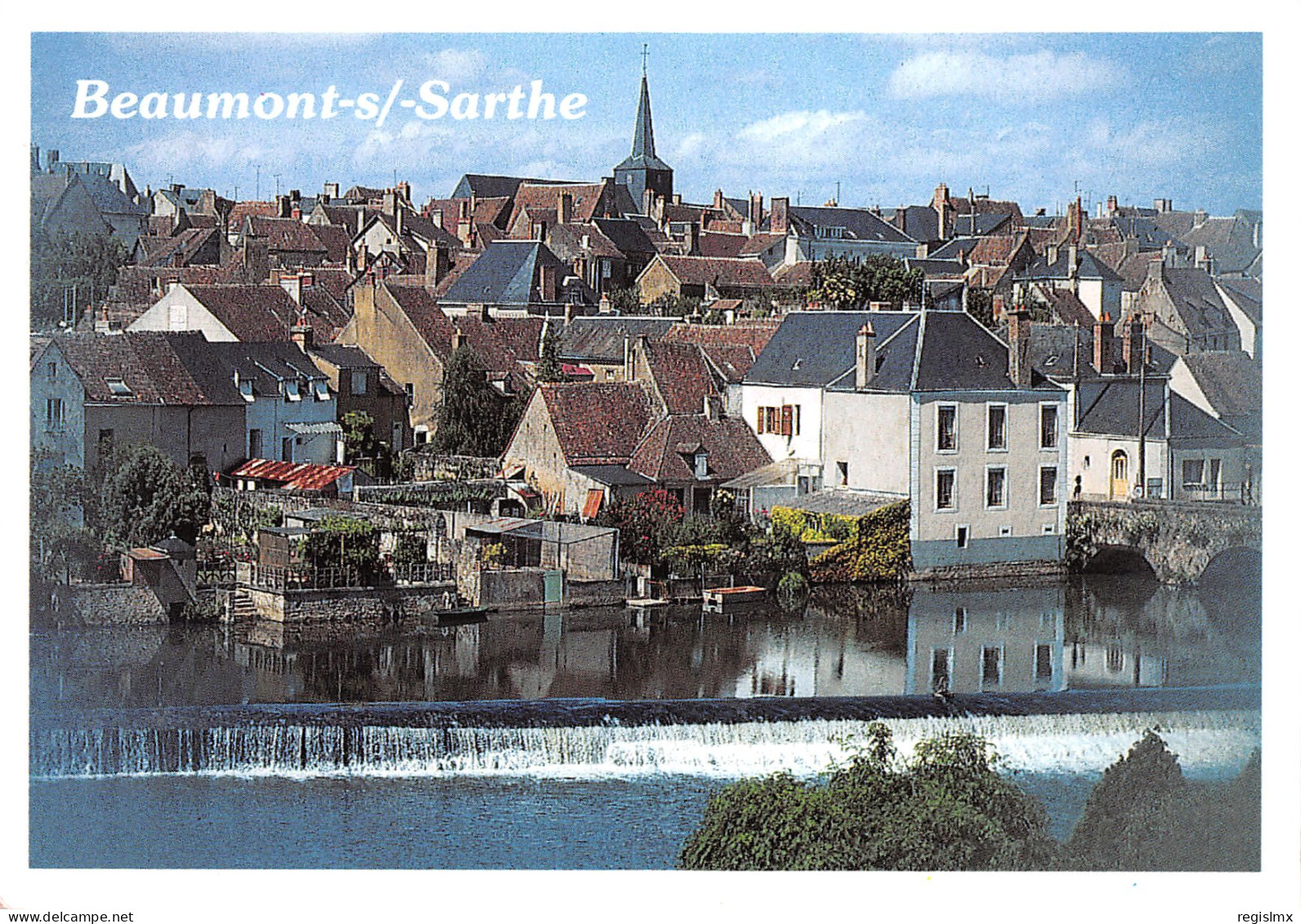 72-BEAUMONT SUR SARTHE-N°T2662-D/0397 - Beaumont Sur Sarthe