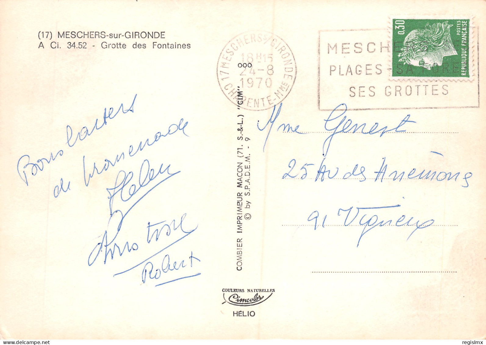 17-MESCHERS SUR GIRONDE-N°T2662-D/0341 - Meschers