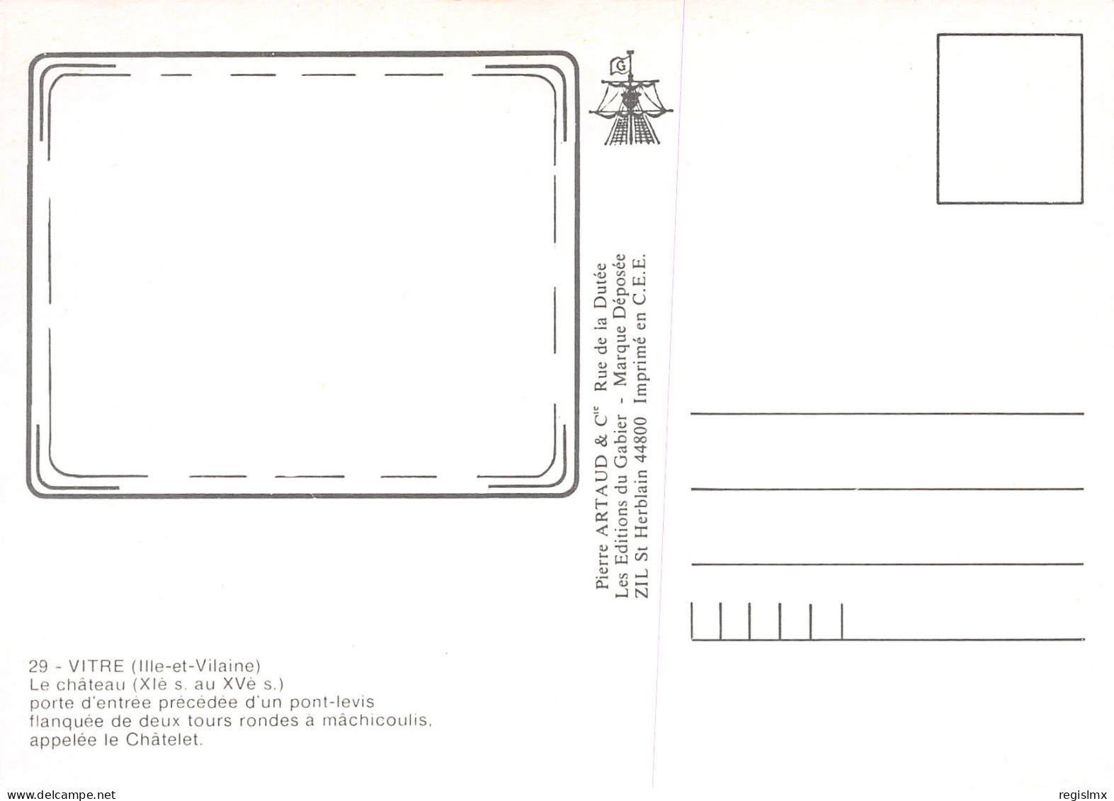 35-VITRE-N°T2662-D/0263 - Vitre