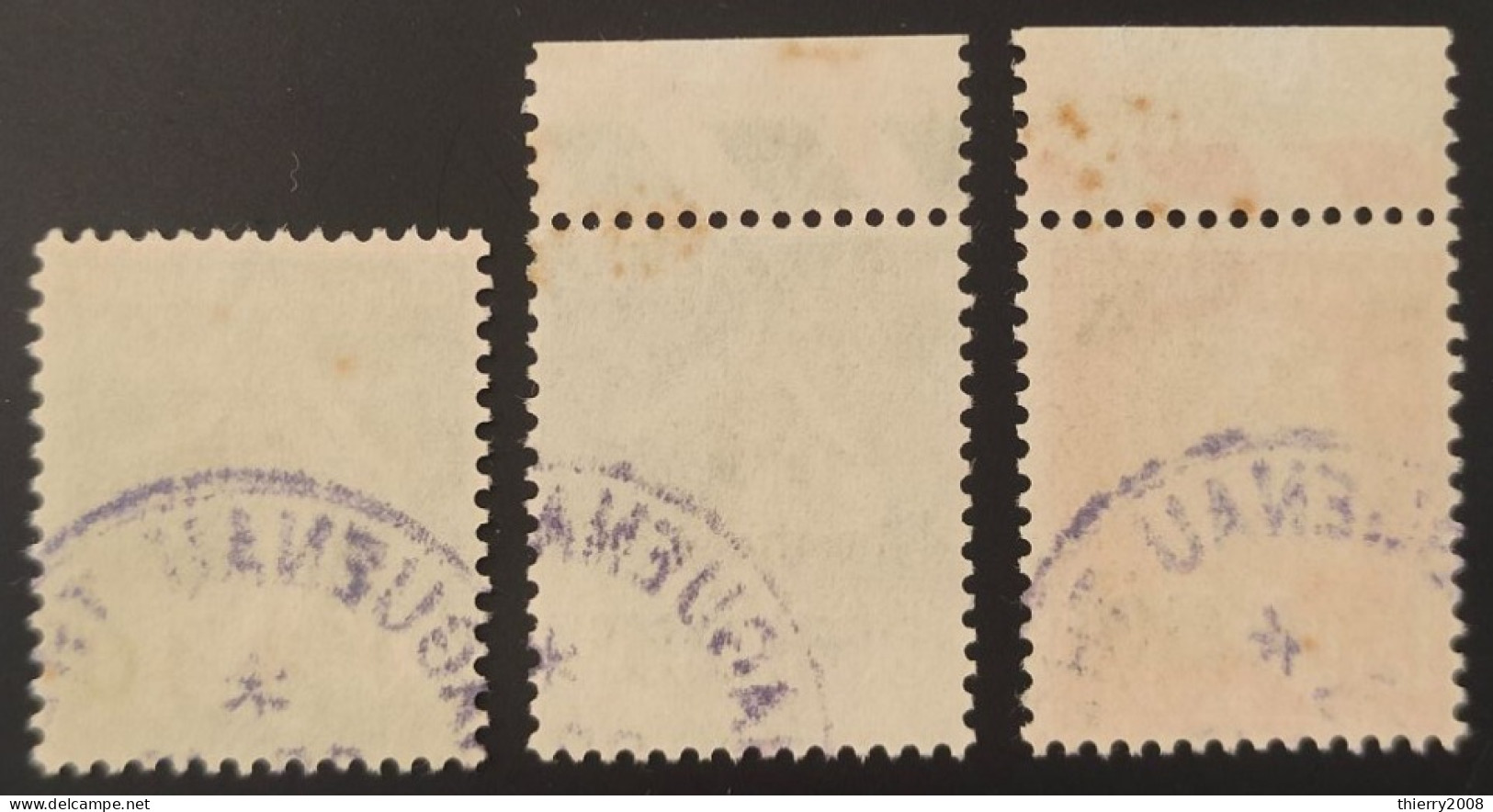 N° 246 à 248  Avec Oblitération Cachet à Date  TB - Used Stamps