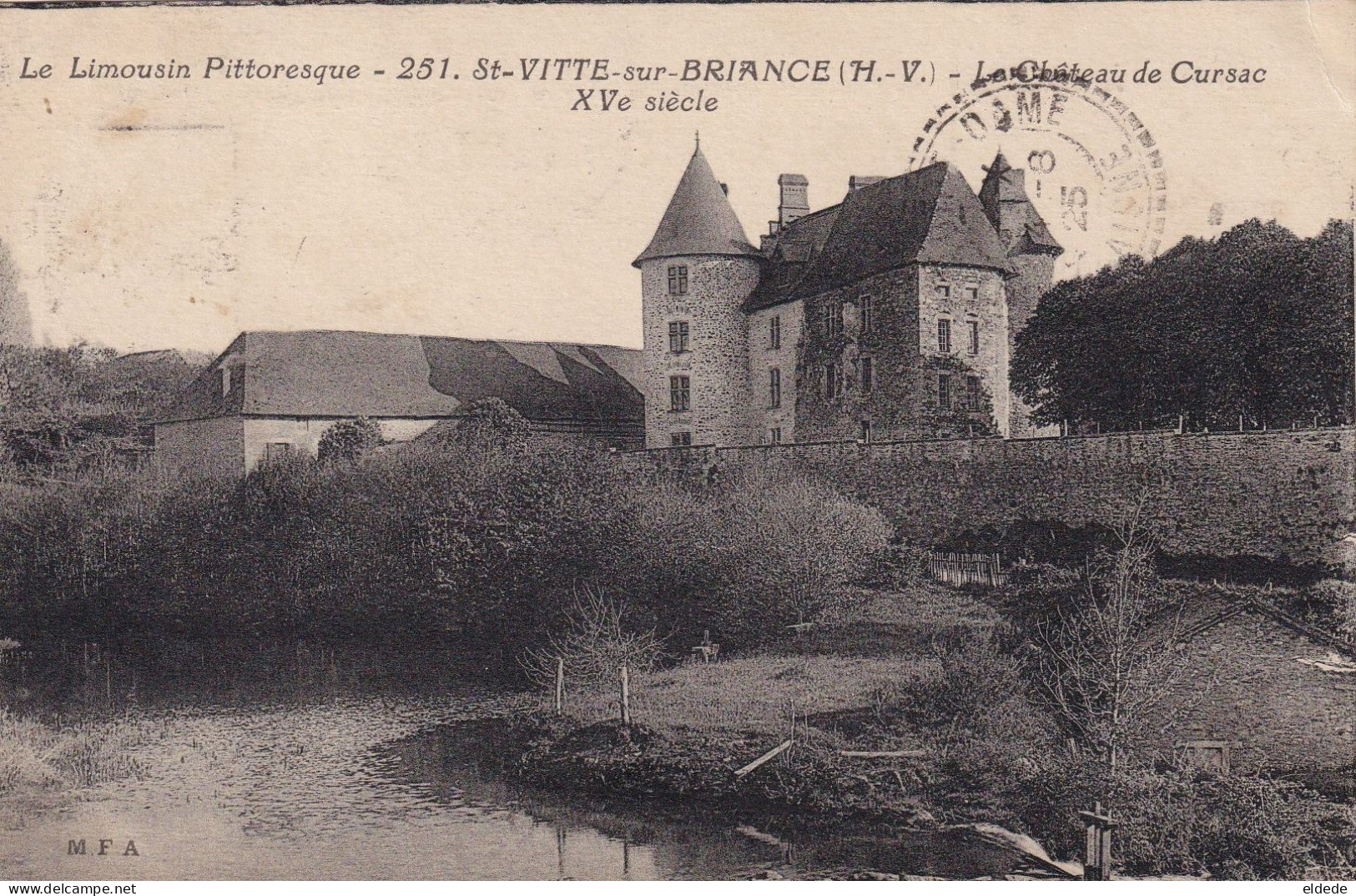 St Vitte Sur Briance Chateau De Cursac - Other & Unclassified