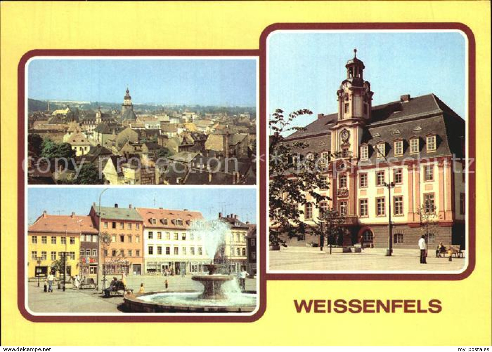 72529891 Weissenfels Saale Karl Marx-Platz Rathaus Weissenfels - Weissenfels