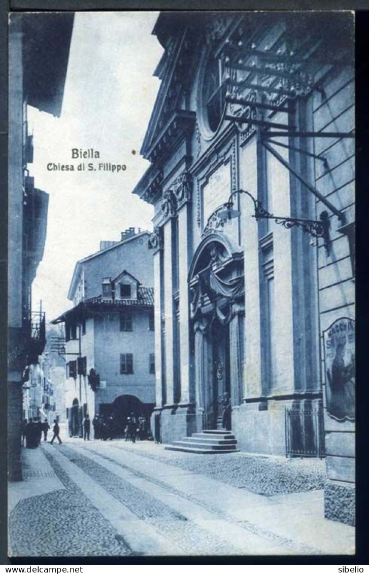 Biella - Chiesa Di S. Filippo - Non Viaggiata - Rif. 04779 - Biella