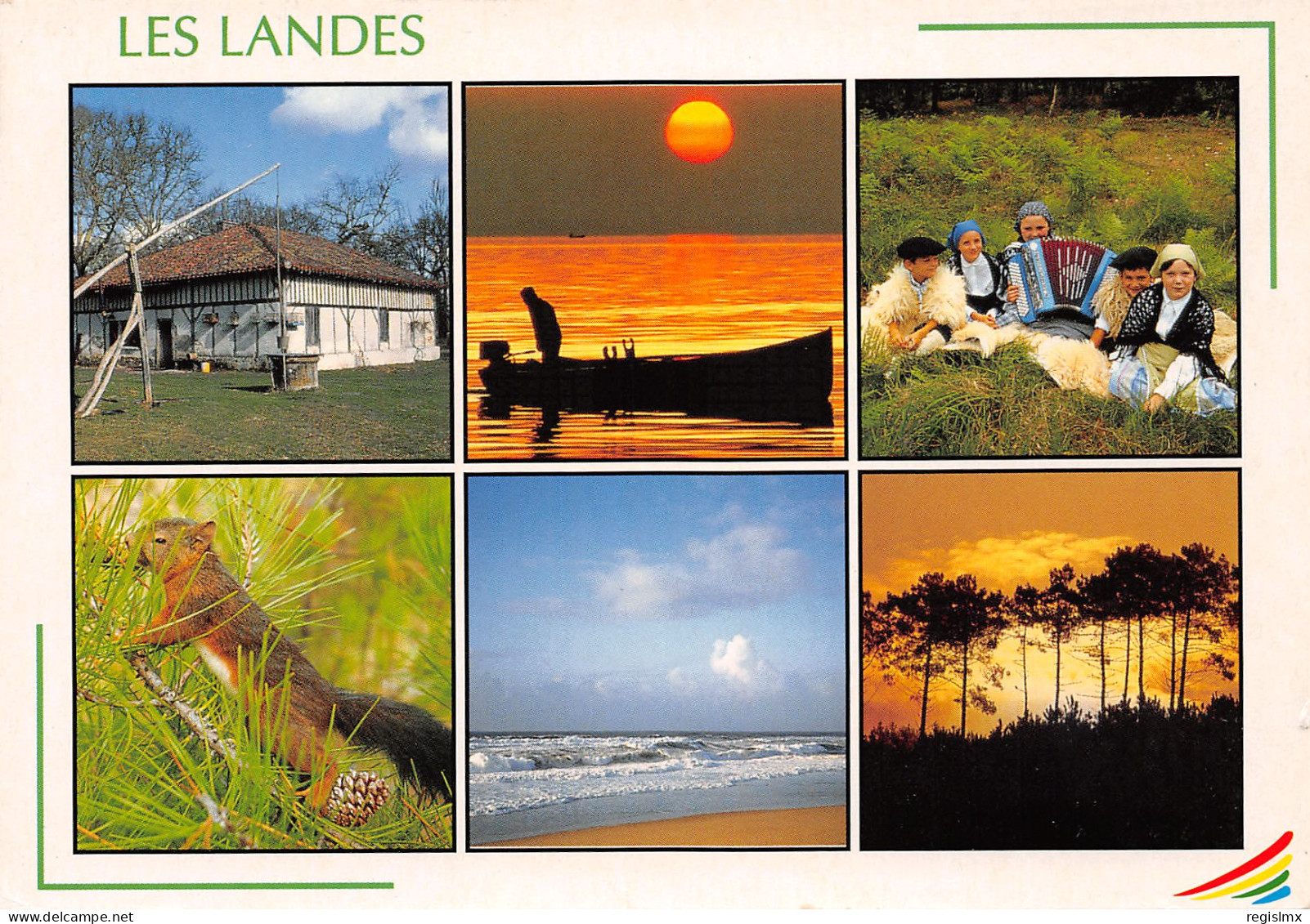 40-LES LANDES-N°T2663-B/0207 - Other & Unclassified