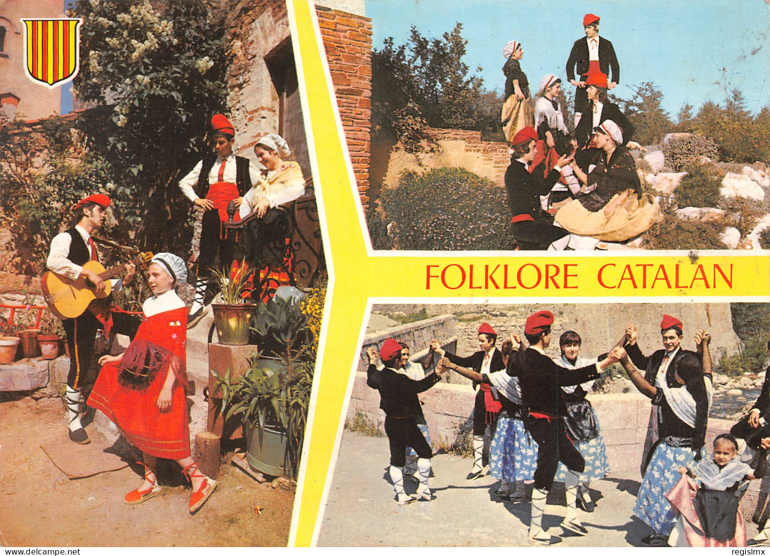 66-PAYS CATALAN FOLKLORE CATALAN-N°T2663-B/0159 - Autres & Non Classés