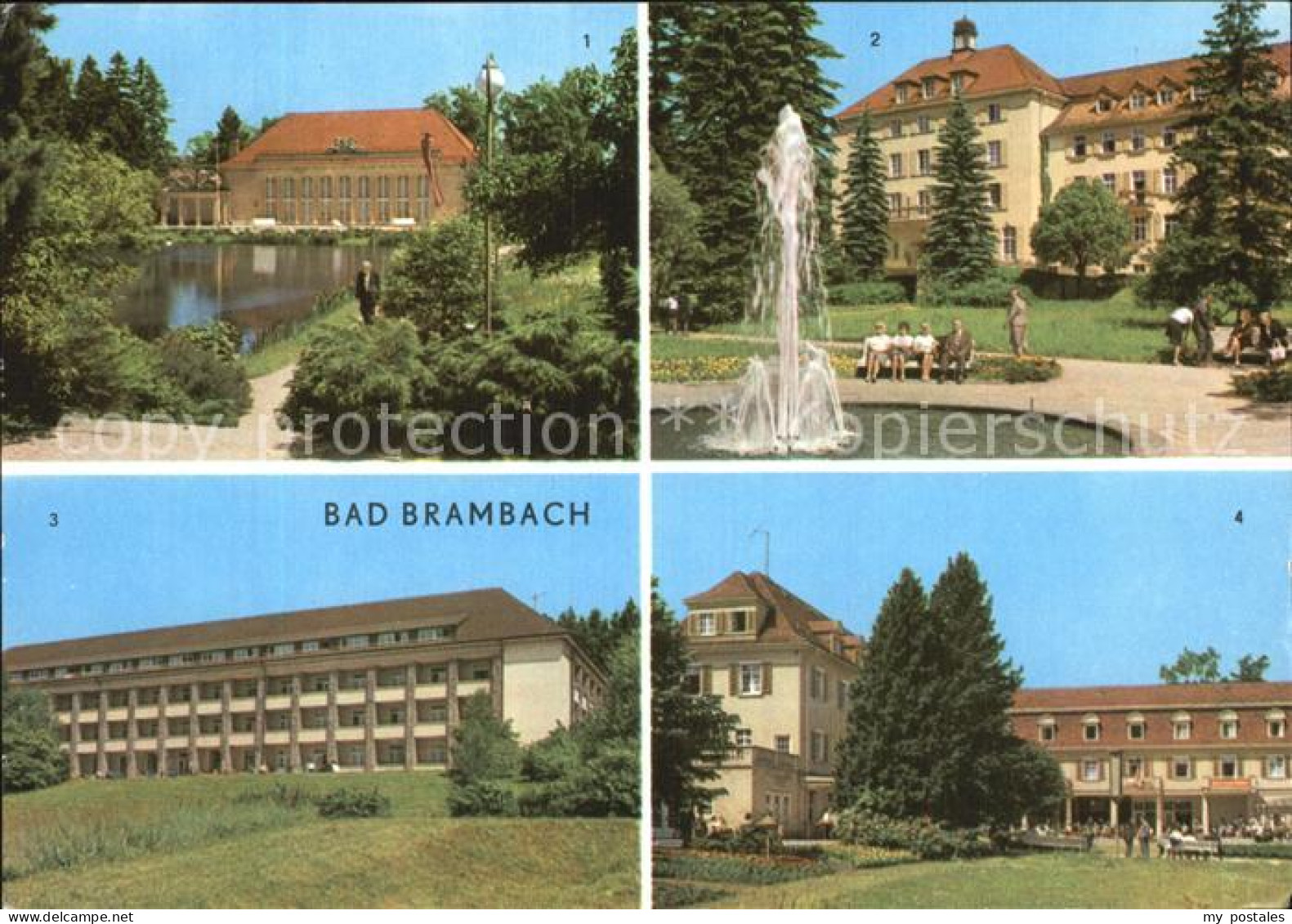 72529853 Bad Brambach Festhalle Julius Curie-Haus Vogtlandhaus Bad Brambach - Bad Brambach