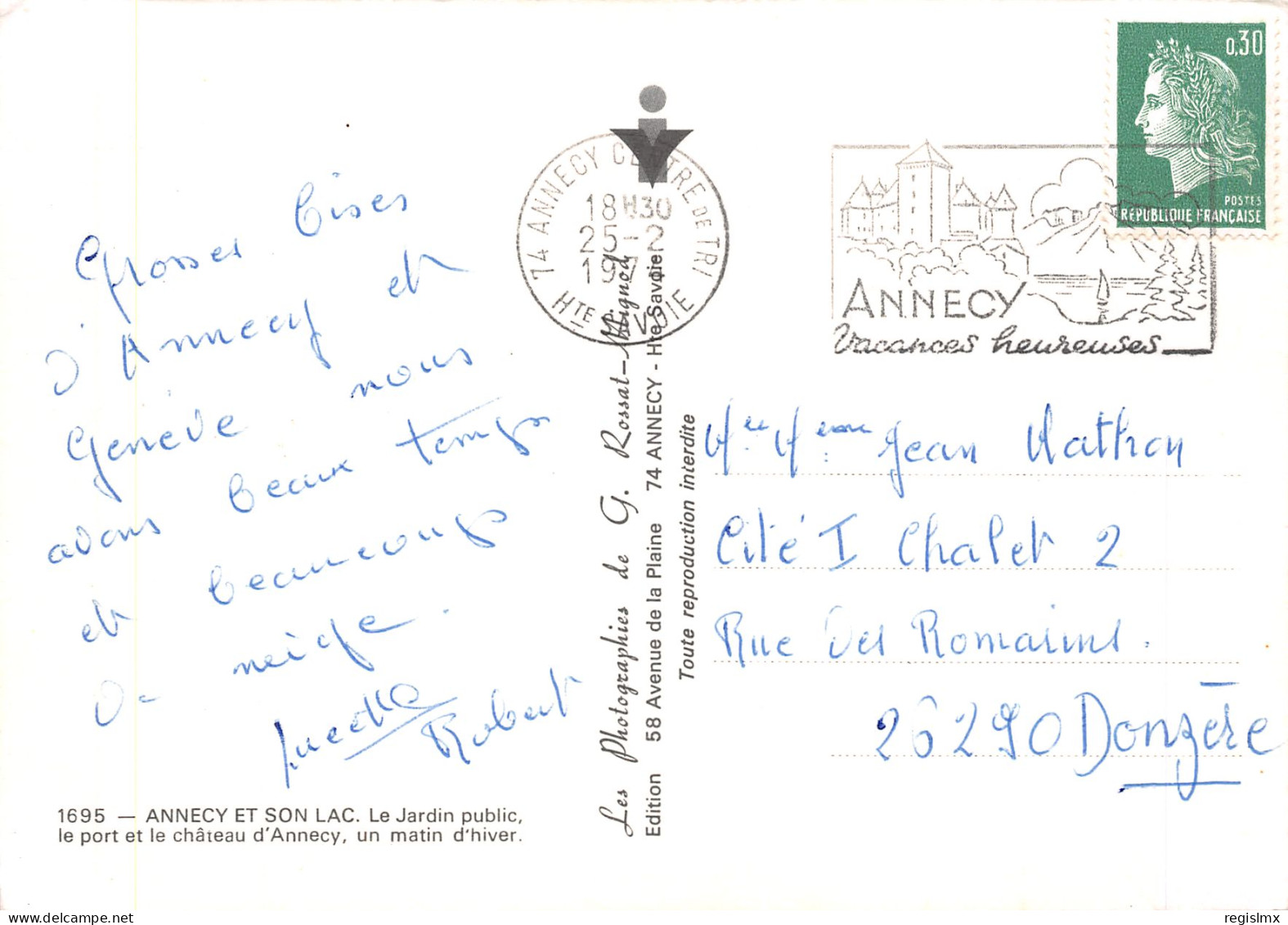 74-ANNECY-N°T2664-C/0053 - Annecy