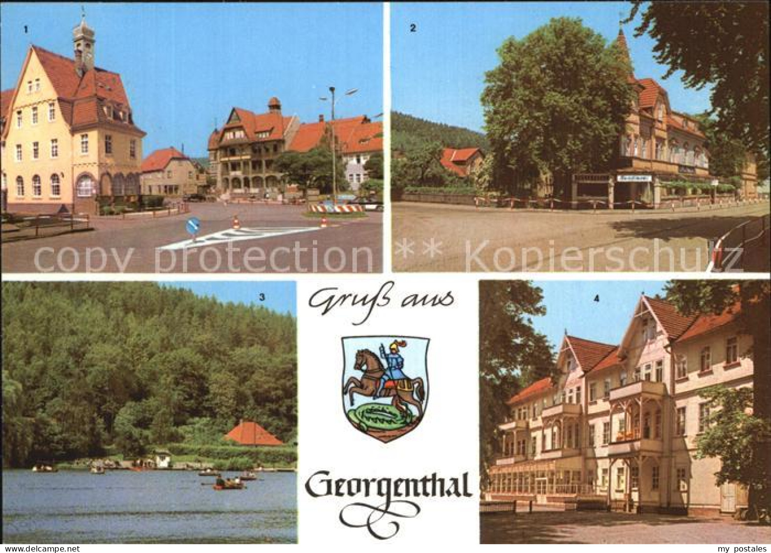 72529843 Georgenthal Gotha Cafe Adler Hammerteich Kurhotel Georgenthal - Other & Unclassified