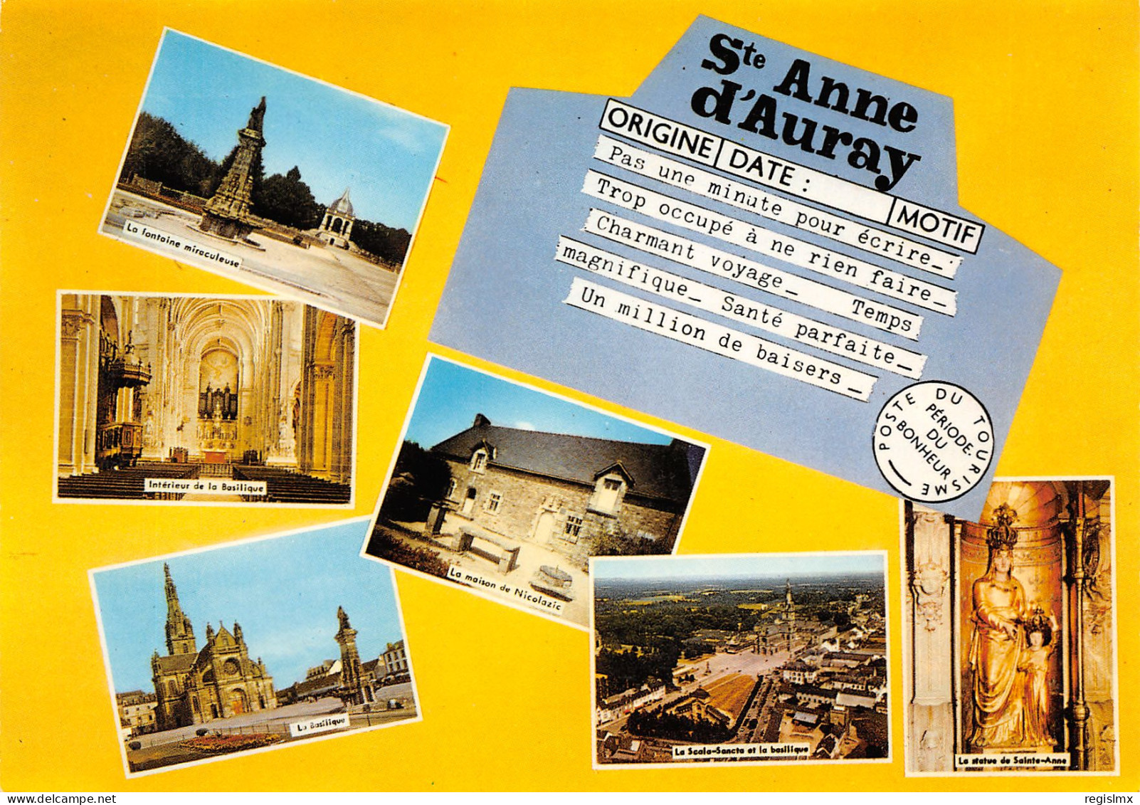 56-SAINTE ANNE D AURAY-N°T2664-C/0009 - Sainte Anne D'Auray