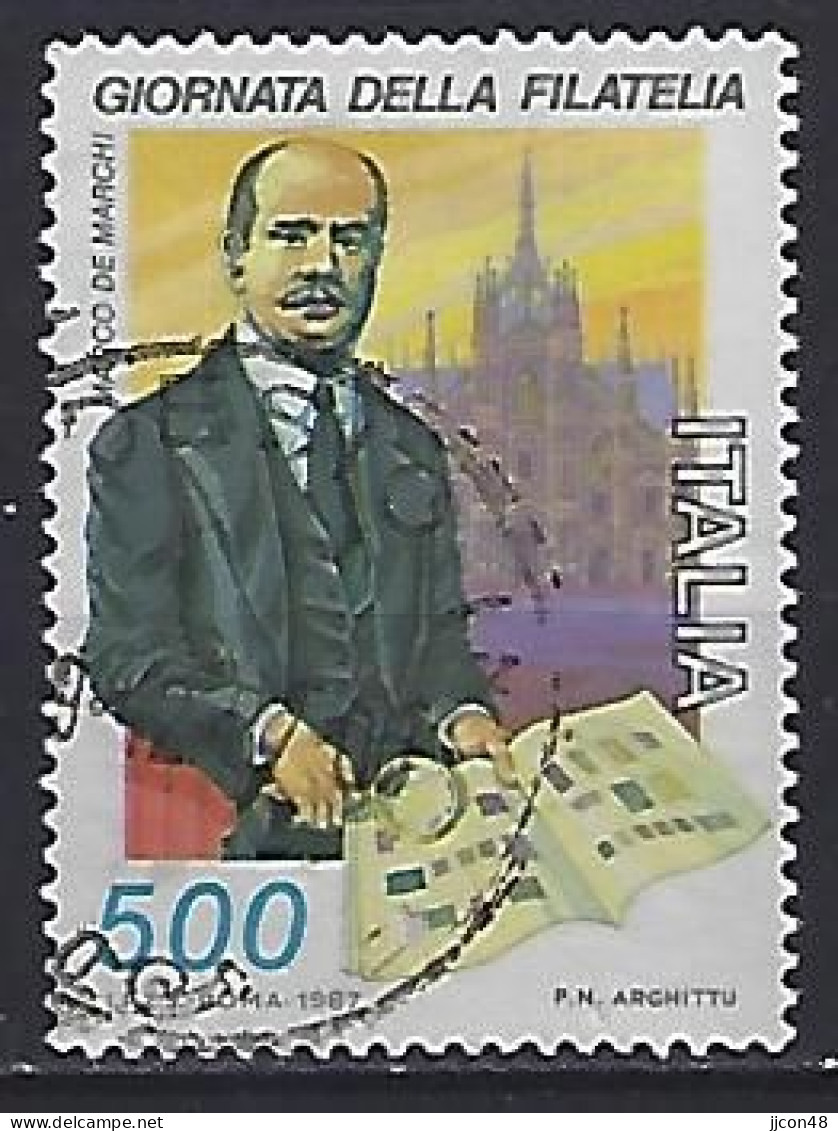 Italy 1987  Tag Der Briefmarke  (o) Mi.2032 - 1981-90: Afgestempeld