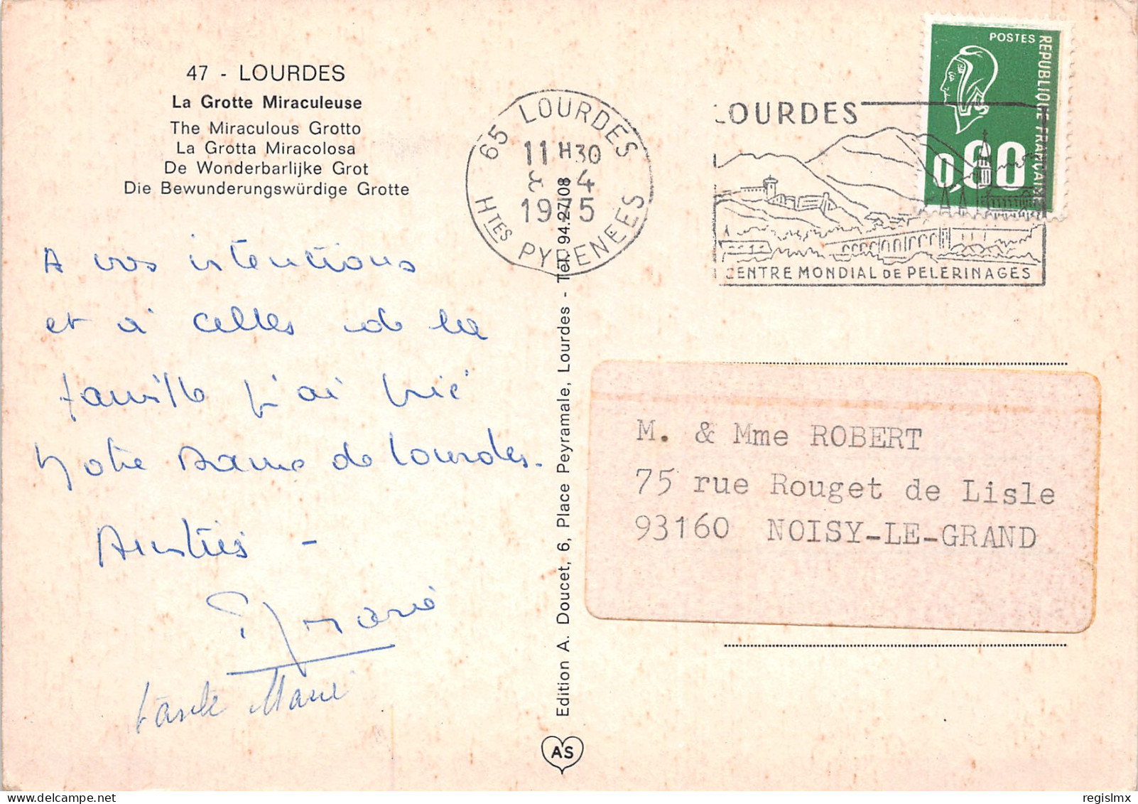 65-LOURDES-N°T2665-A/0355 - Lourdes