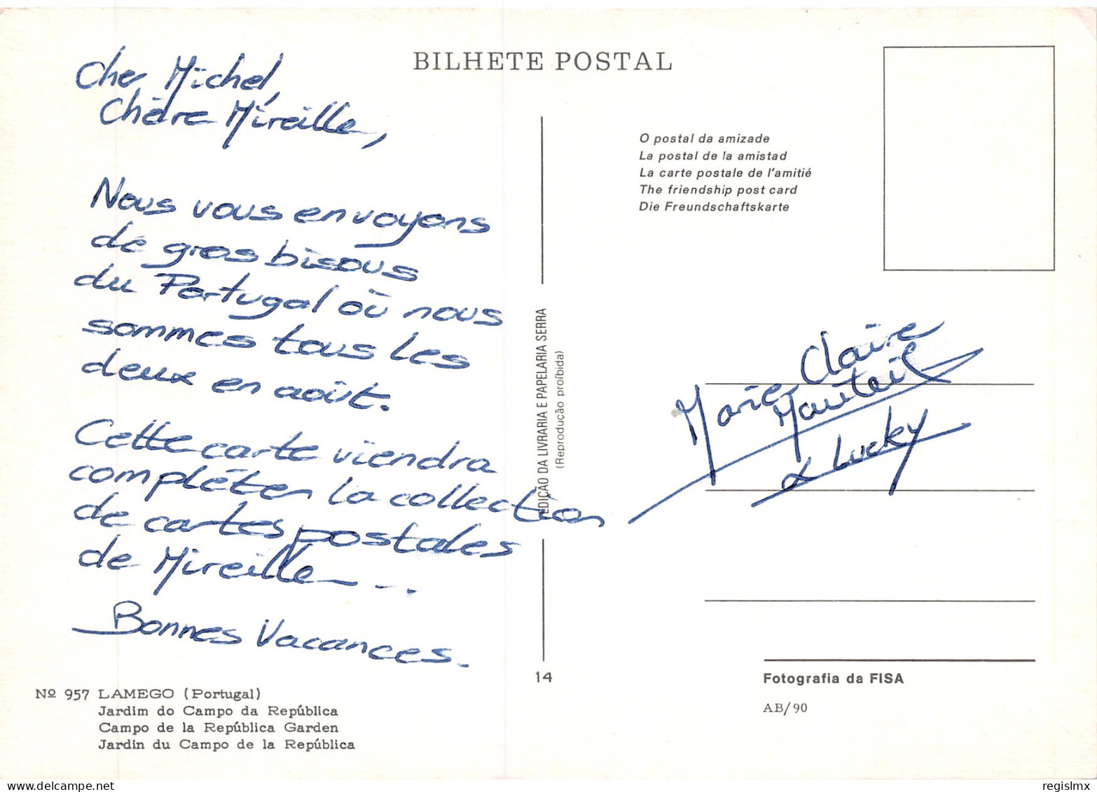 ET-PORTUGAL LAMEGO-N°T2665-A/0257 - Other & Unclassified