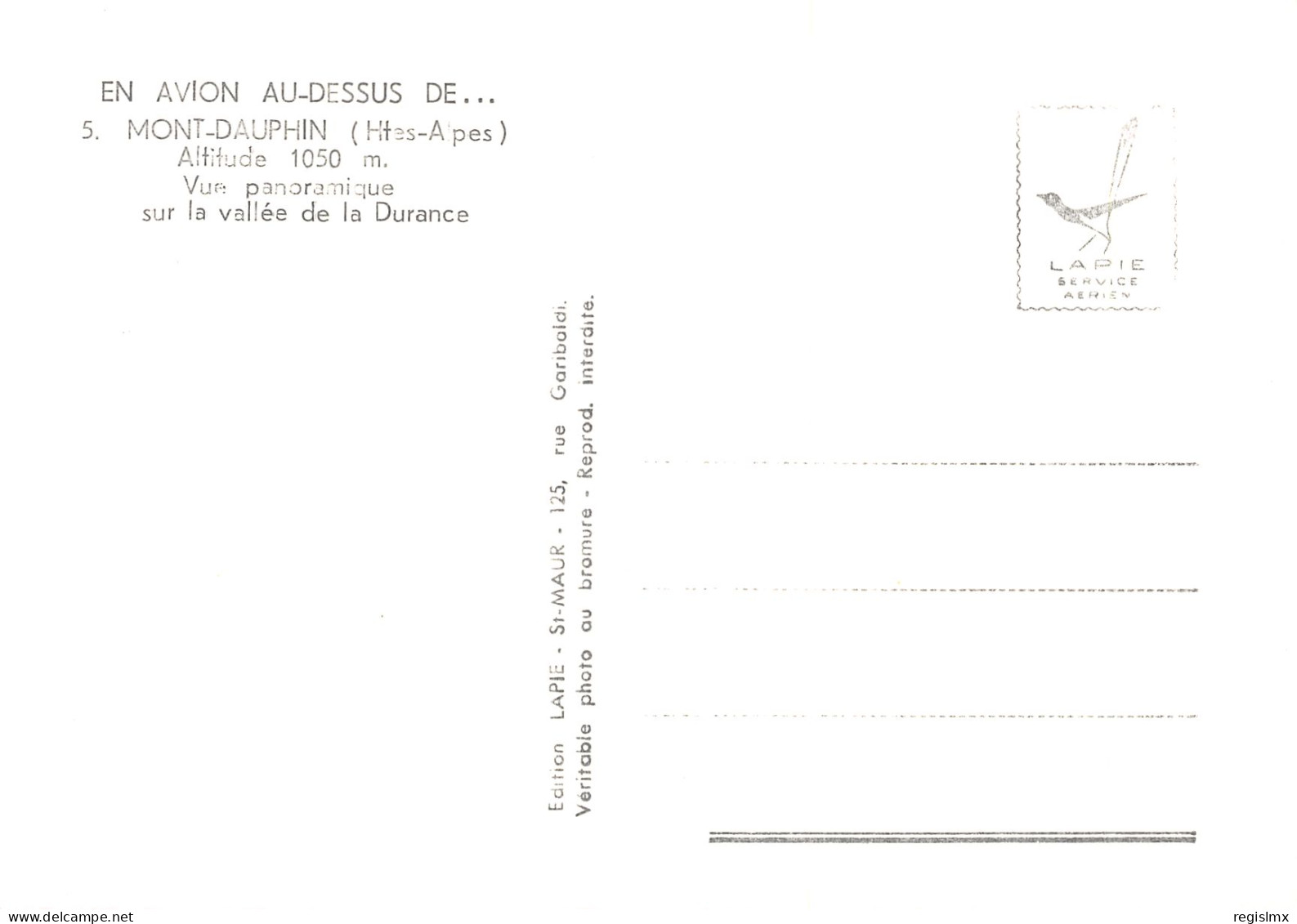05-MONTDAUPHIN-N°T2665-A/0205 - Other & Unclassified