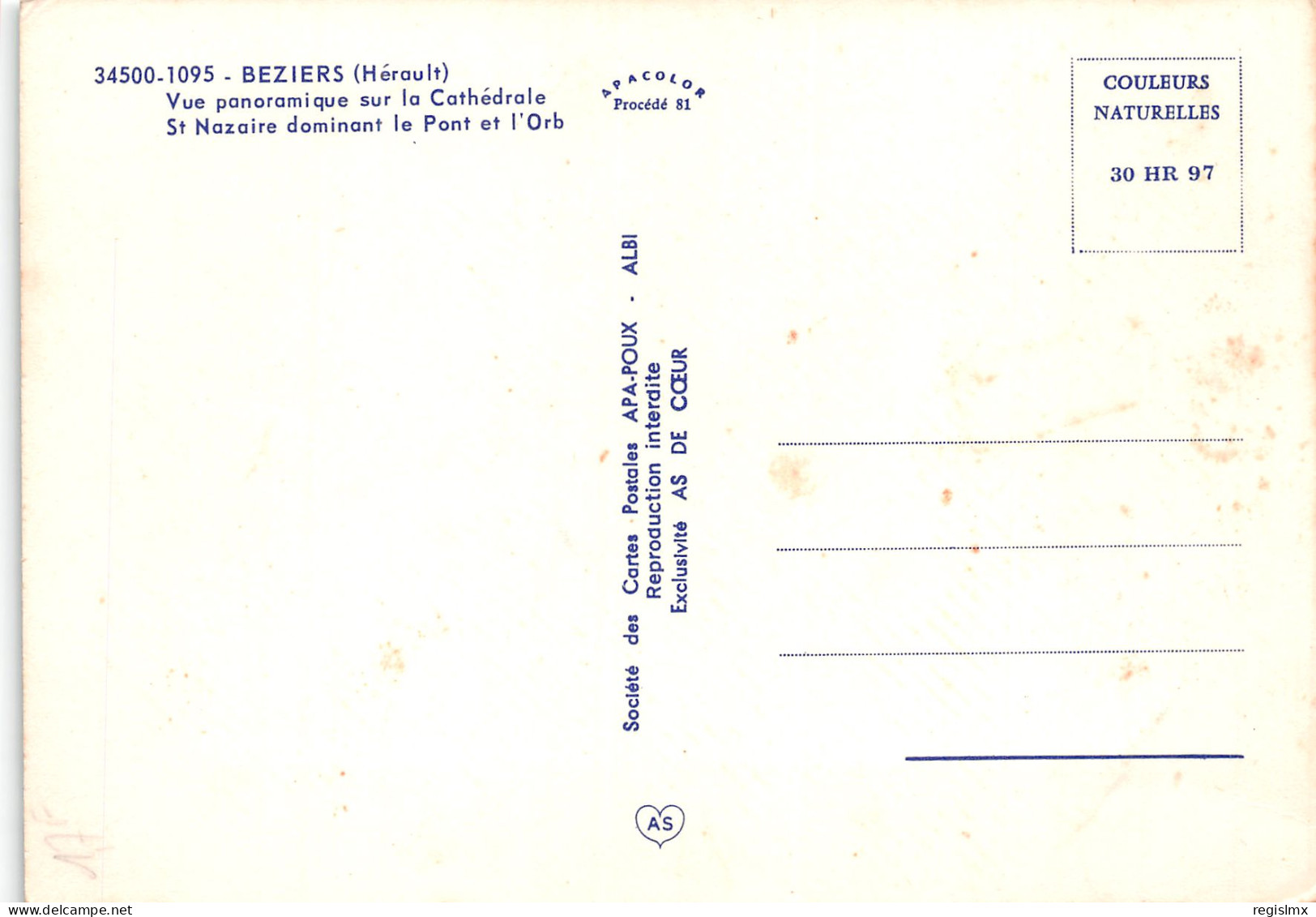 34-BEZIERS-N°T2665-A/0187 - Beziers