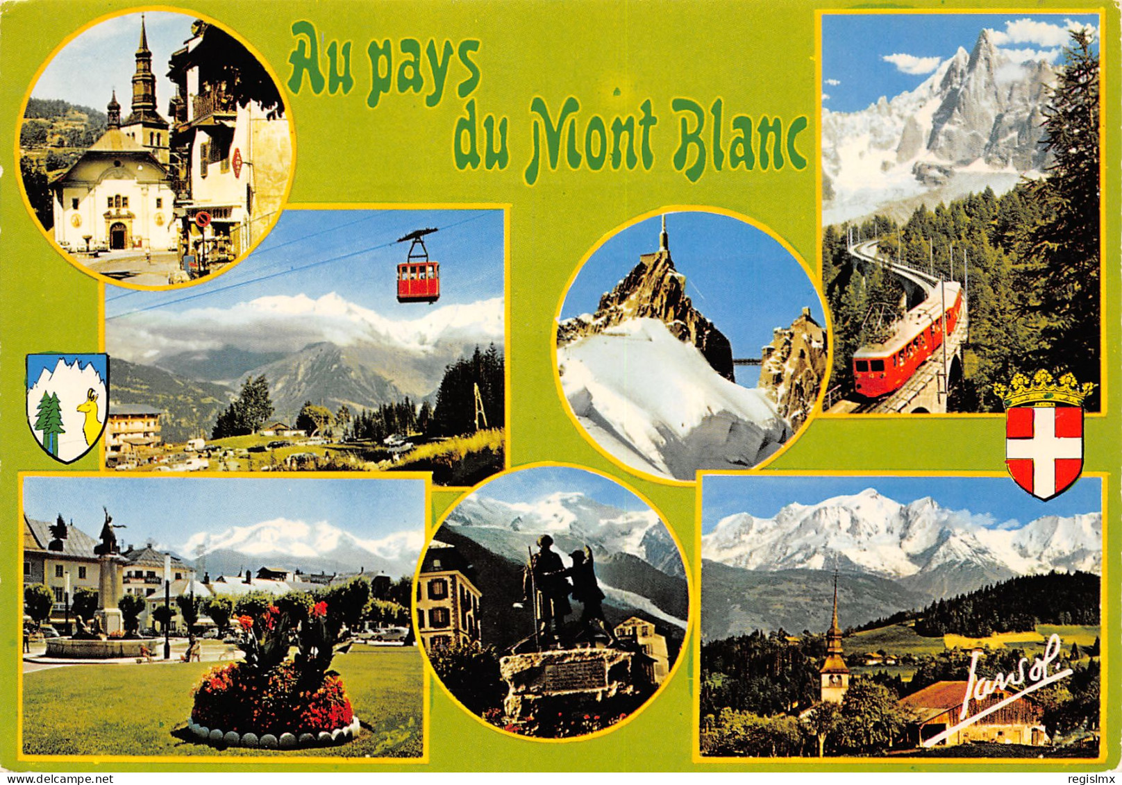 74-LE MONT BLANC-N°T2665-A/0111 - Other & Unclassified