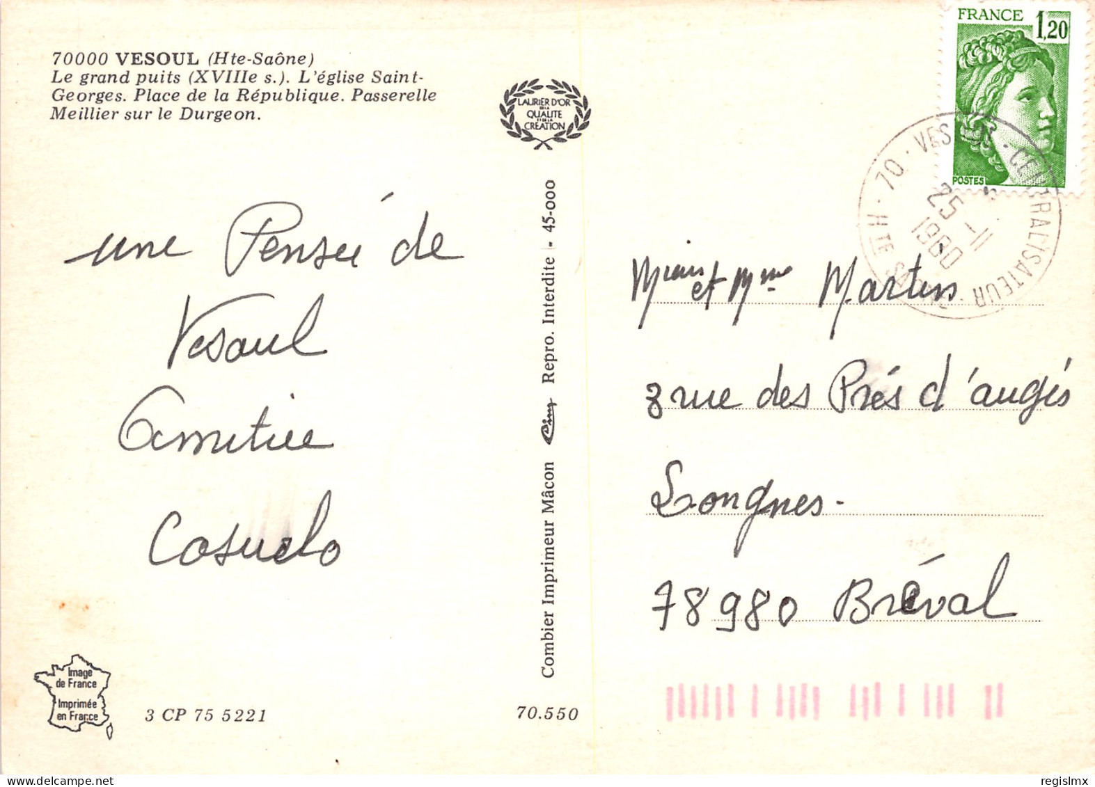 70-VESOUL-N°T2664-D/0267 - Vesoul