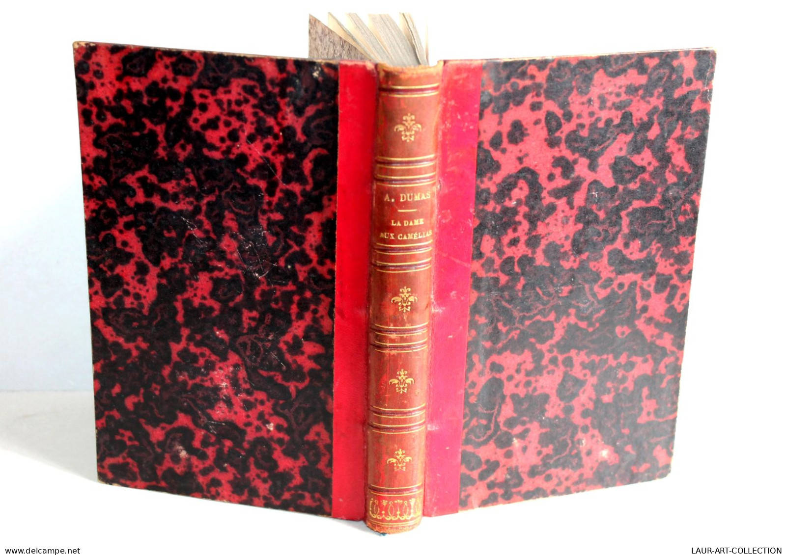 LA DAME AUX CAMELIAS Par DUMAS FILS, PREFACE De JANIN NOUVELLE EDITION 1856 LEVY / LIVRE ANCIEN XIXe SIECLE (1303.43) - 1801-1900