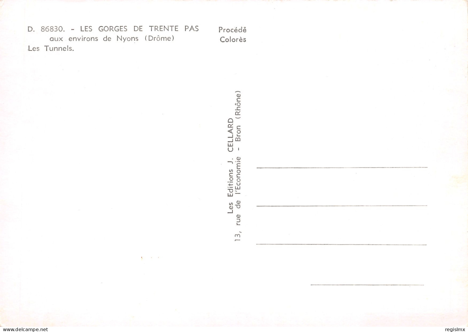 26-GORGES DE TRENTE PAS-N°T2664-D/0131 - Other & Unclassified