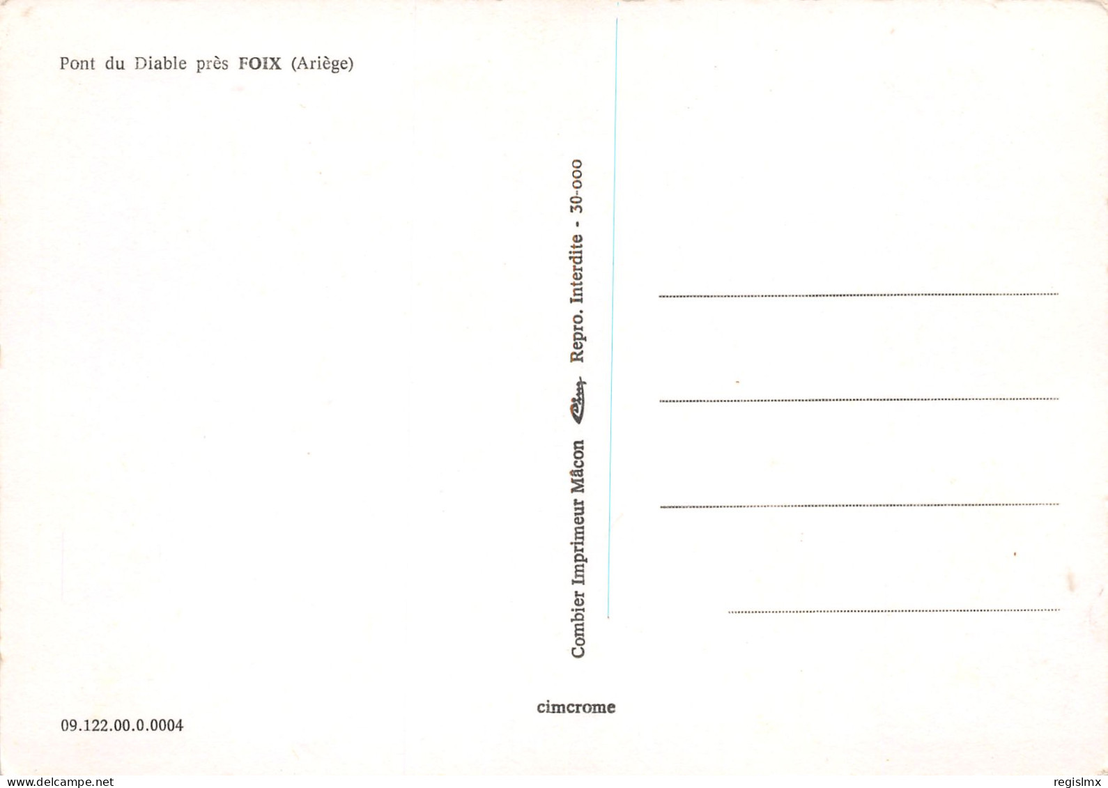 09-PONT DU DIABLE-N°T2664-D/0001 - Other & Unclassified