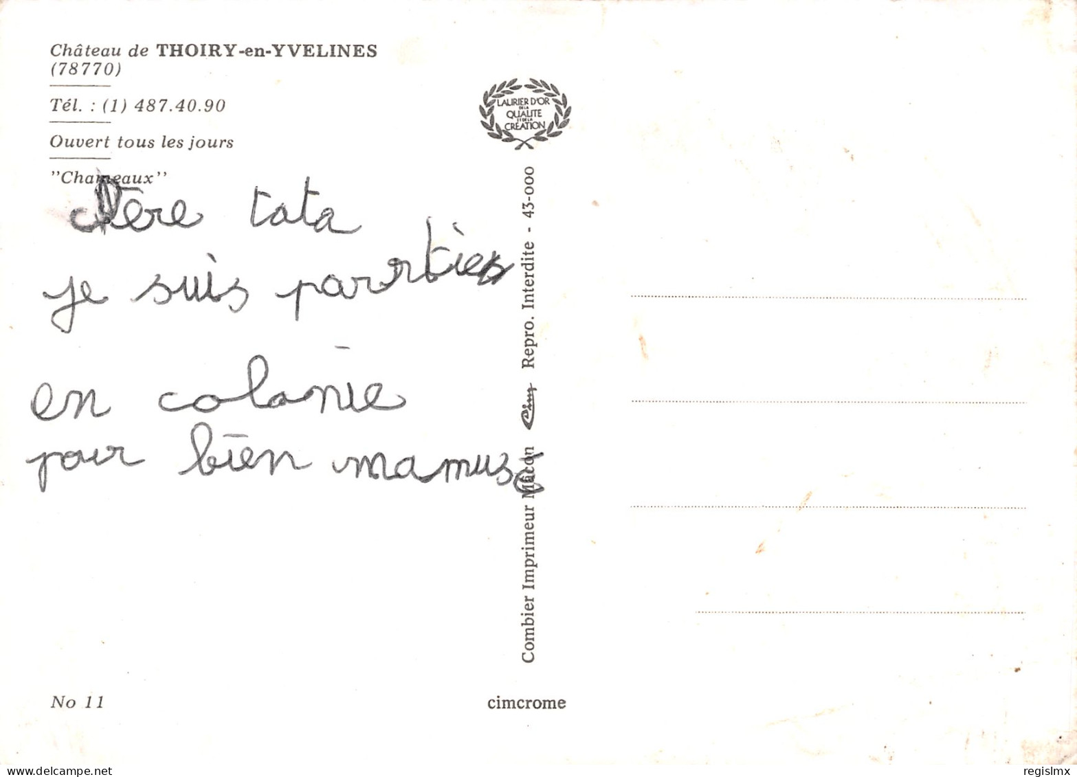 78-THOIRY EN YVELINES-N°T2664-C/0373 - Thoiry
