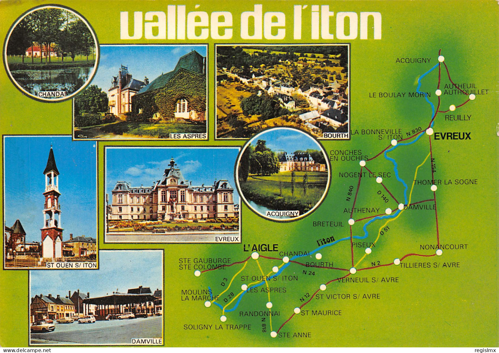 27-VALLEE DE L ITON-N°T2664-C/0221 - Other & Unclassified