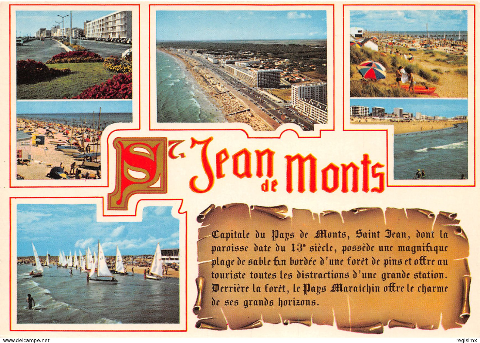 85-SAINT JEAN DE MONTS-N°T2665-C/0397 - Saint Jean De Monts