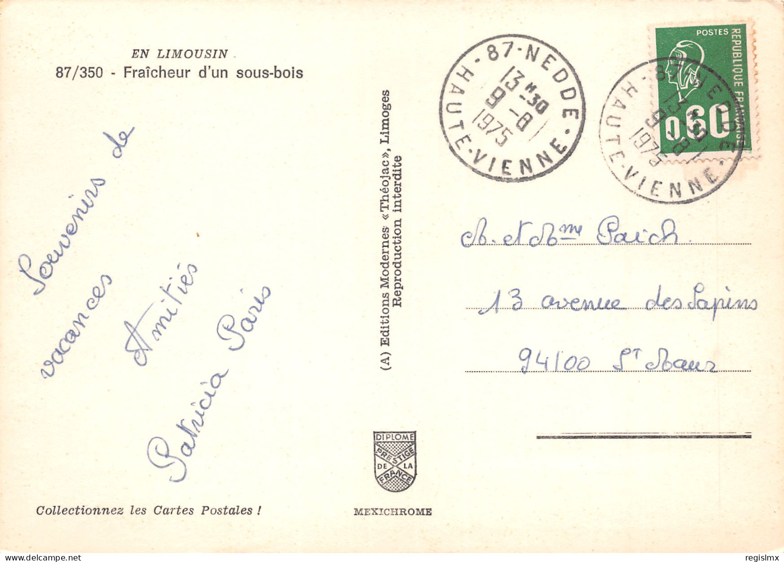 87-LE LIMOUSIN-N°T2665-C/0239 - Other & Unclassified