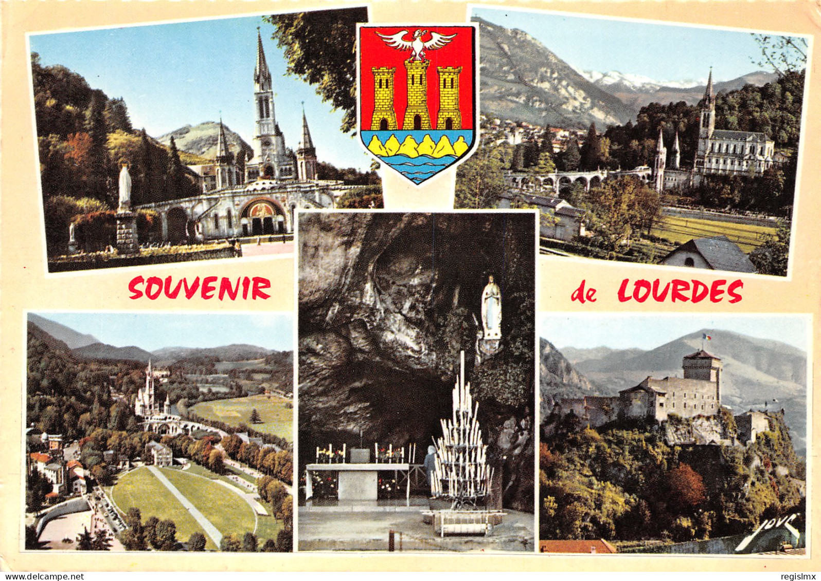 65-LOURDES-N°T2665-B/0181 - Lourdes