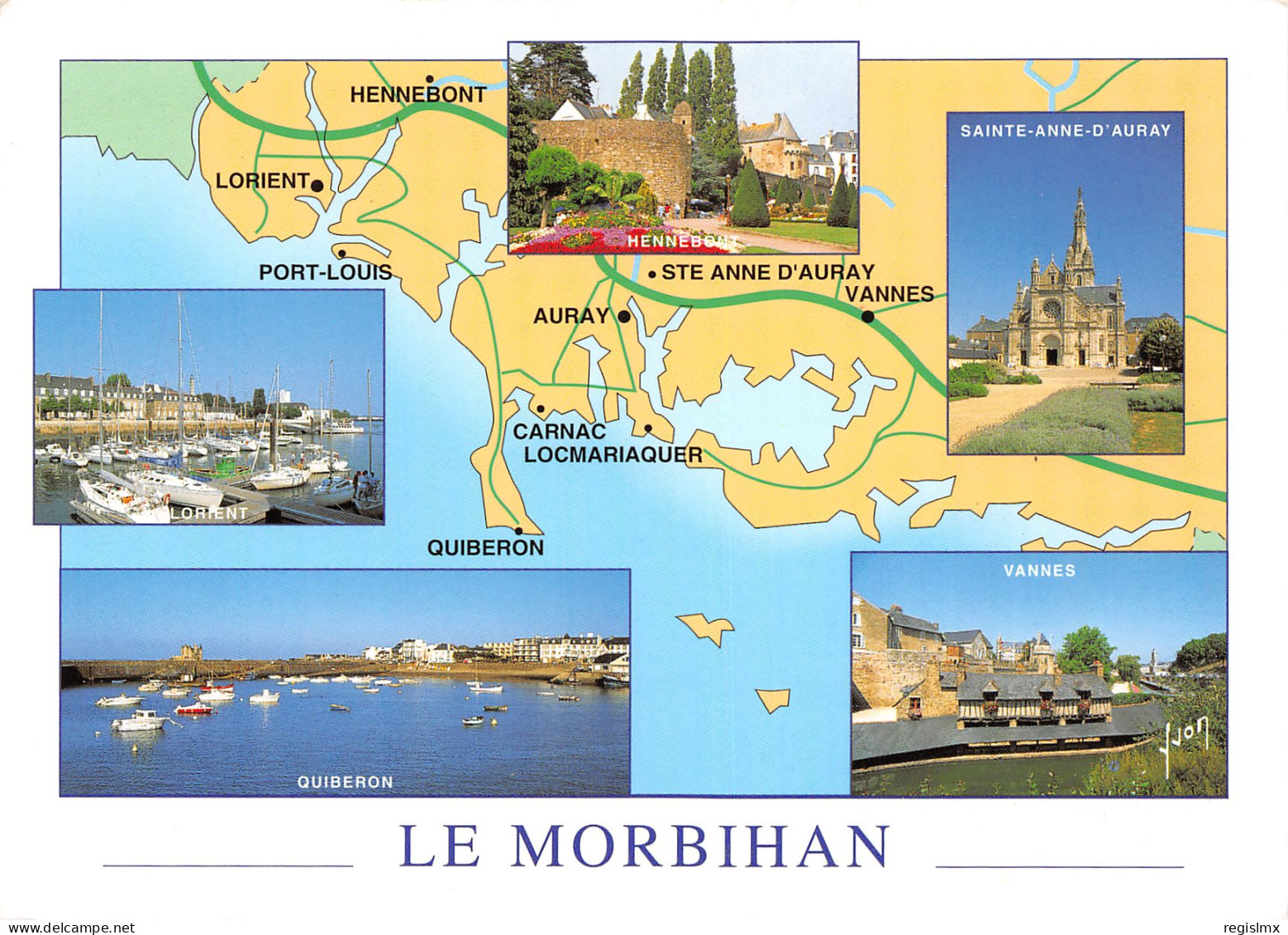 56-LE MORBIHAN-N°T2665-B/0095 - Other & Unclassified