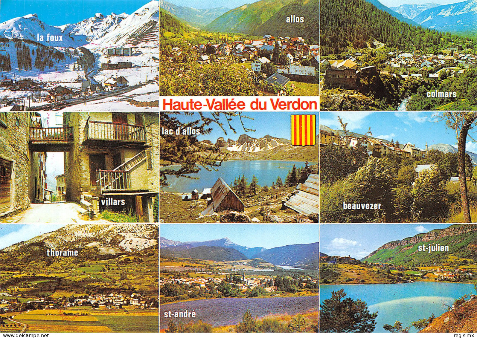 04-HAUTE VALLEE DU VERDON-N°T2666-B/0301 - Autres & Non Classés