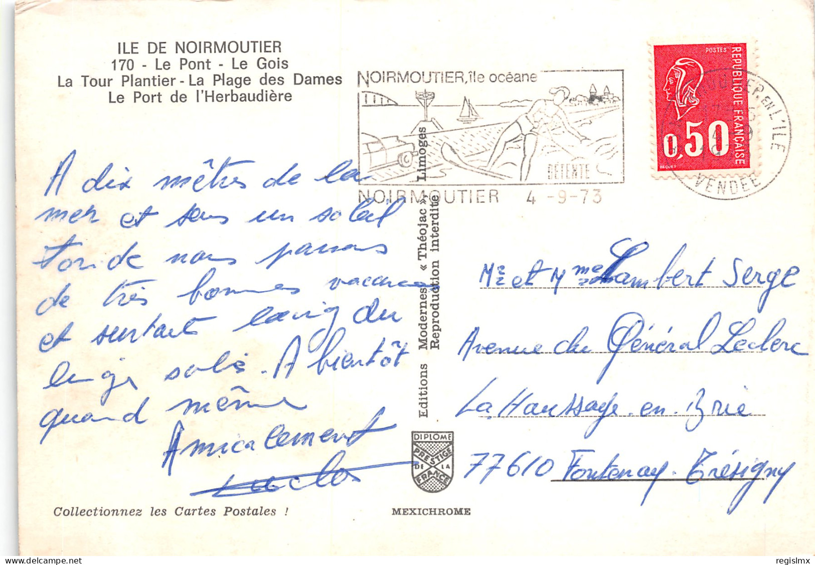 85-ILE DE NOIRMOUTIER -N°T2666-B/0261 - Ile De Noirmoutier