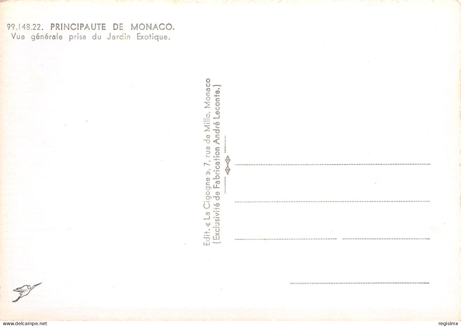98-MONACO-N°T2666-B/0131 - Otros & Sin Clasificación